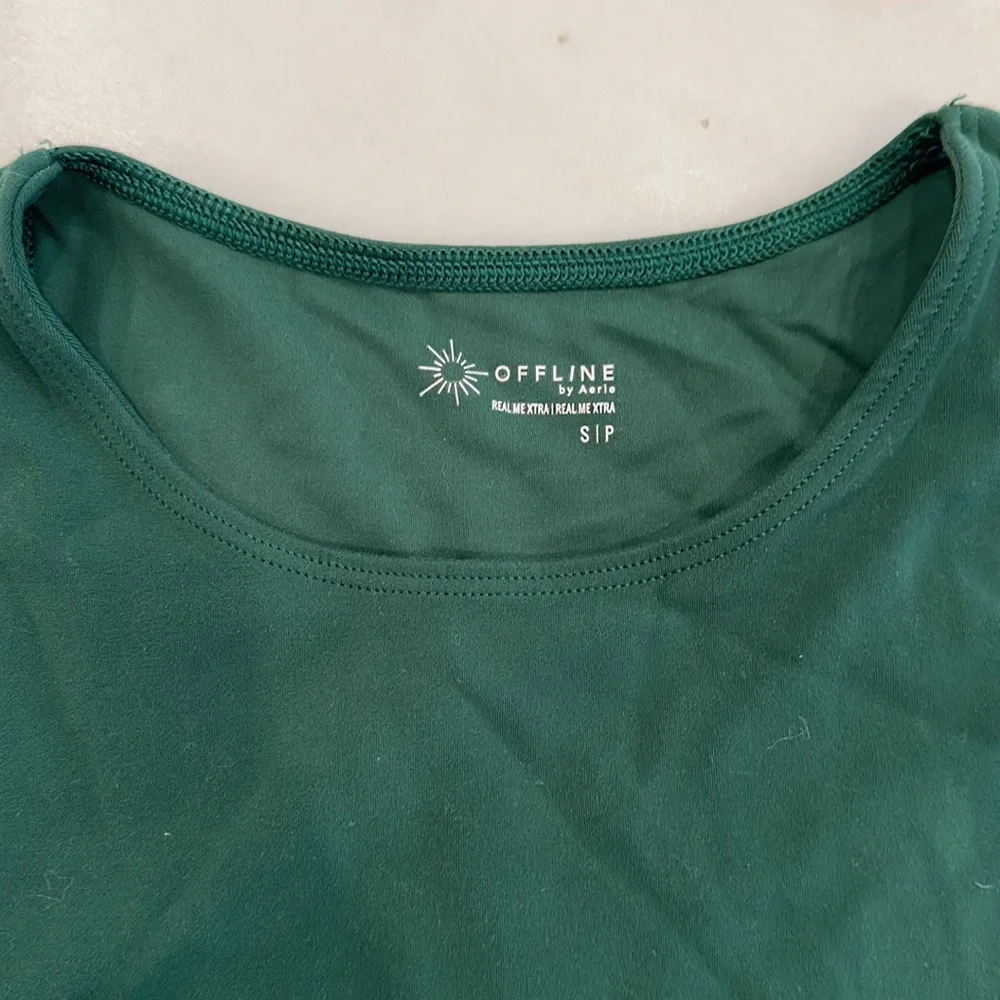 AERIE OFFLINE green sports bra in small - Picture 4 of 6